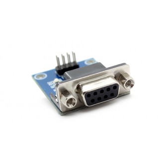 RS232 Serial Port To TTL Converter Module w/ Transmitting and Receiving Indicator
